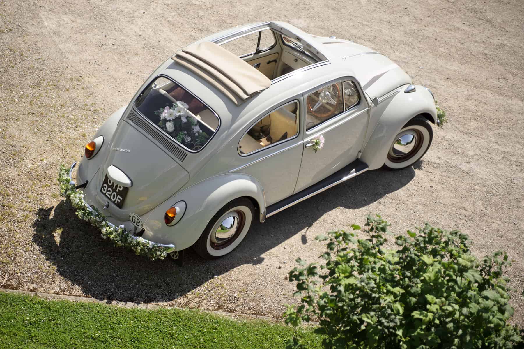 classic wedding beetle hire